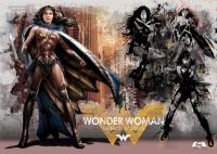 Batman v Superman: Dawn of Justice™ (Warrior Goddess) MightyPrint™ Wall Art