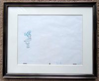 Wilma Flintstone Animation Cel Drawing