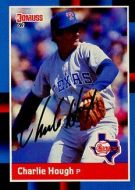 Charlie Hough BASEBALL Signed Sport Card - (Earn 1 reward points on this item worth £0.19)